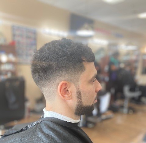 Client haircut by MiMi Da Barber